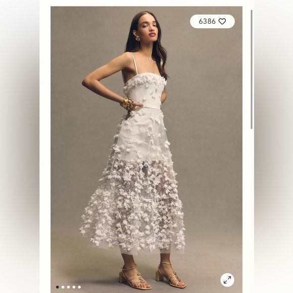 Anthropologie Dresses & Skirts - Anthropologie Helsinki Audrey Size Small Floral Dress wedding new